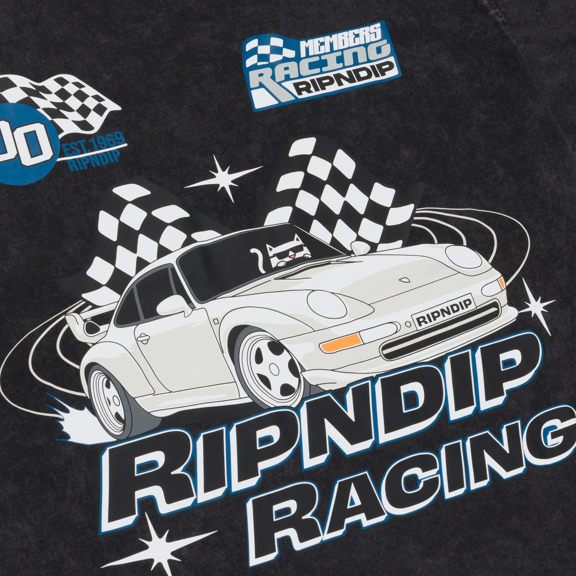 Ripnrace Tee (Black Wash) sold by Ripndip product image thumbnail 3