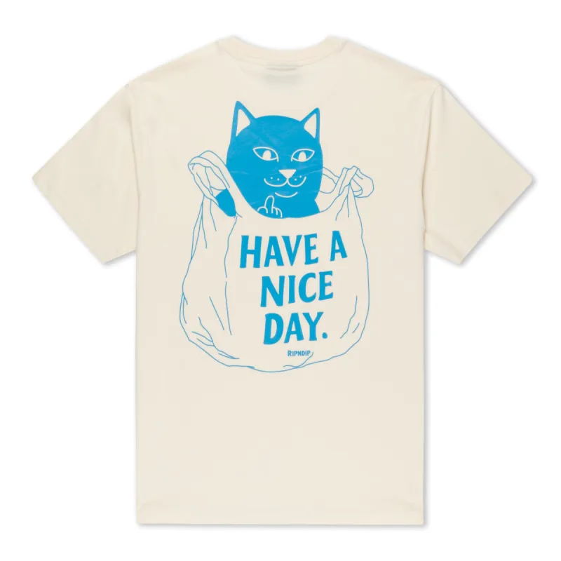 In My Bag Tee (Natural) sold by Ripndip