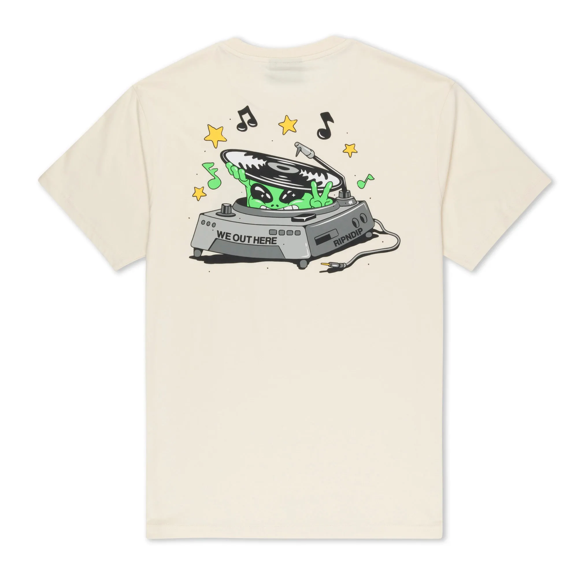 Spinning Tee (Natural) sold by Ripndip