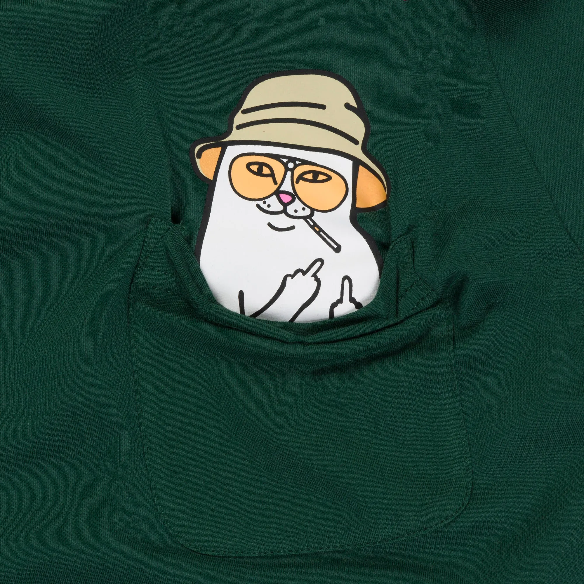 Nermal S Thompson Pocket Tee (Hunter Green) sold by Ripndip product image thumbnail 2