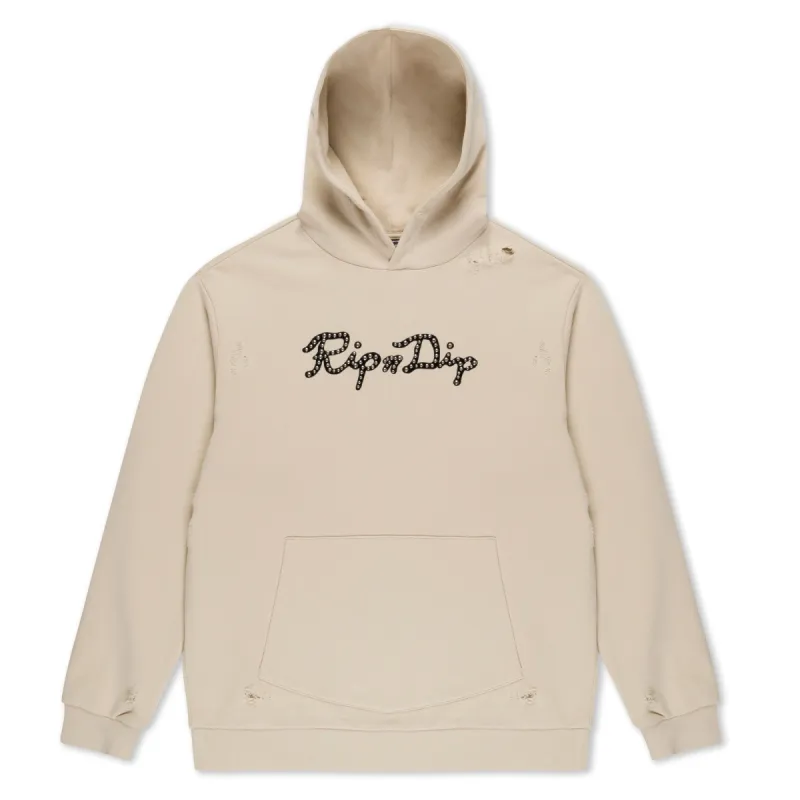 Script Hoodie (Khaki) sold by Ripndip