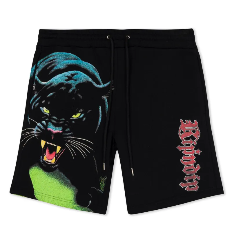 Fein Sweatshorts (Black) sold by Ripndip