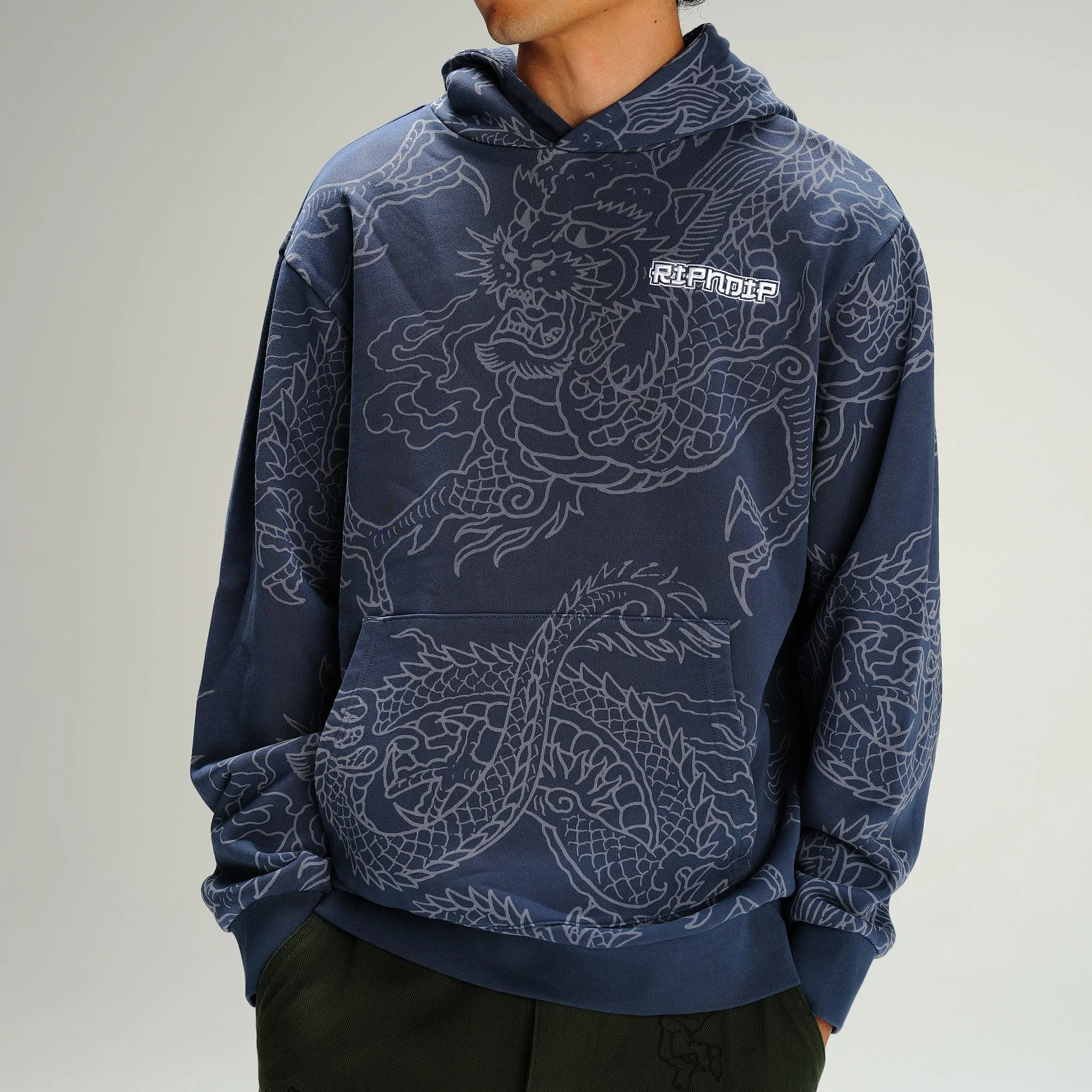 Haku Hoodie (Navy) sold by Ripndip product image thumbnail 2