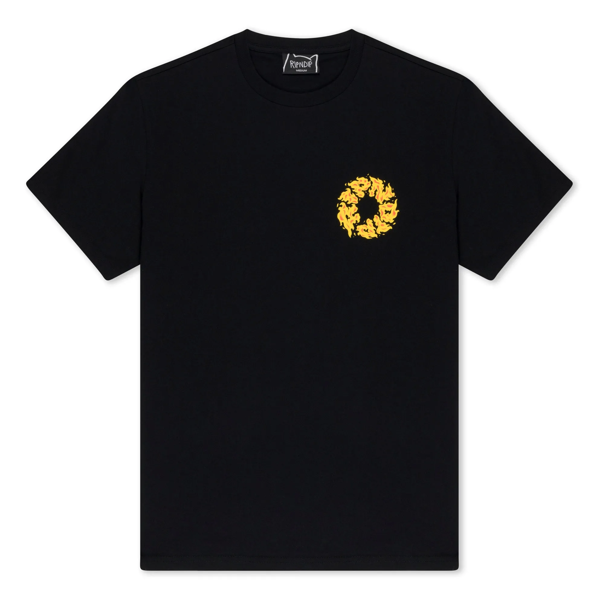Burn In Heck Tee (Black) sold by Ripndip product image thumbnail 3