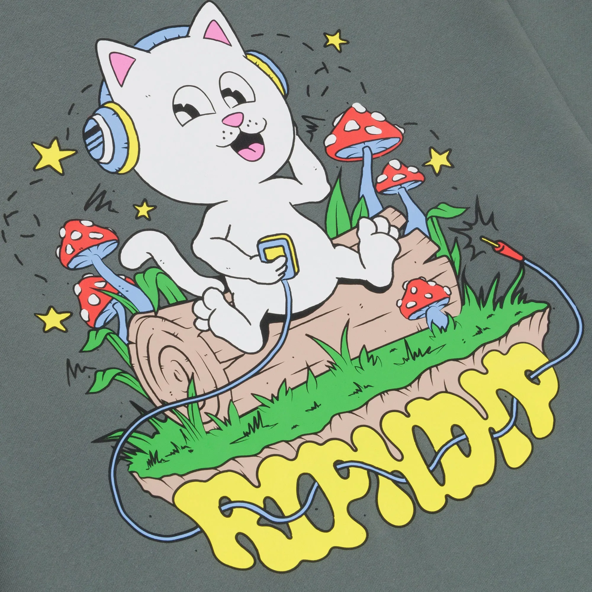 Shroom Song Hoodie (Charcoal) sold by Ripndip product image thumbnail 5