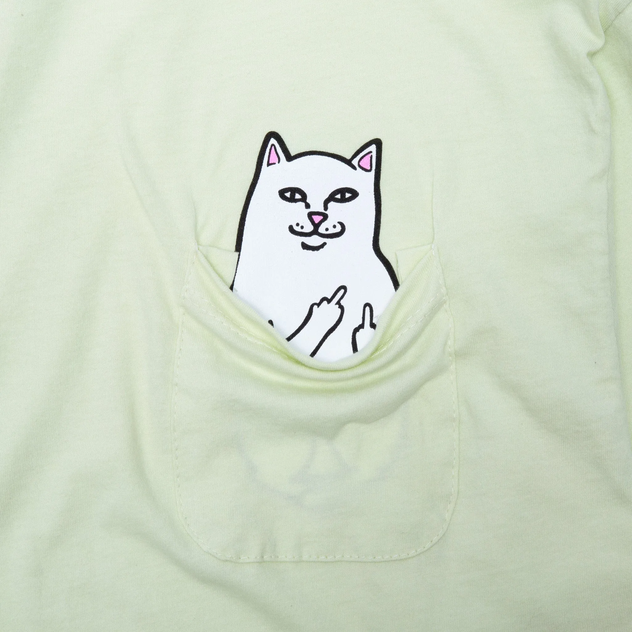Lord Nermal Pocket Long Sleeve (Light Lime) sold by Ripndip product image thumbnail 2