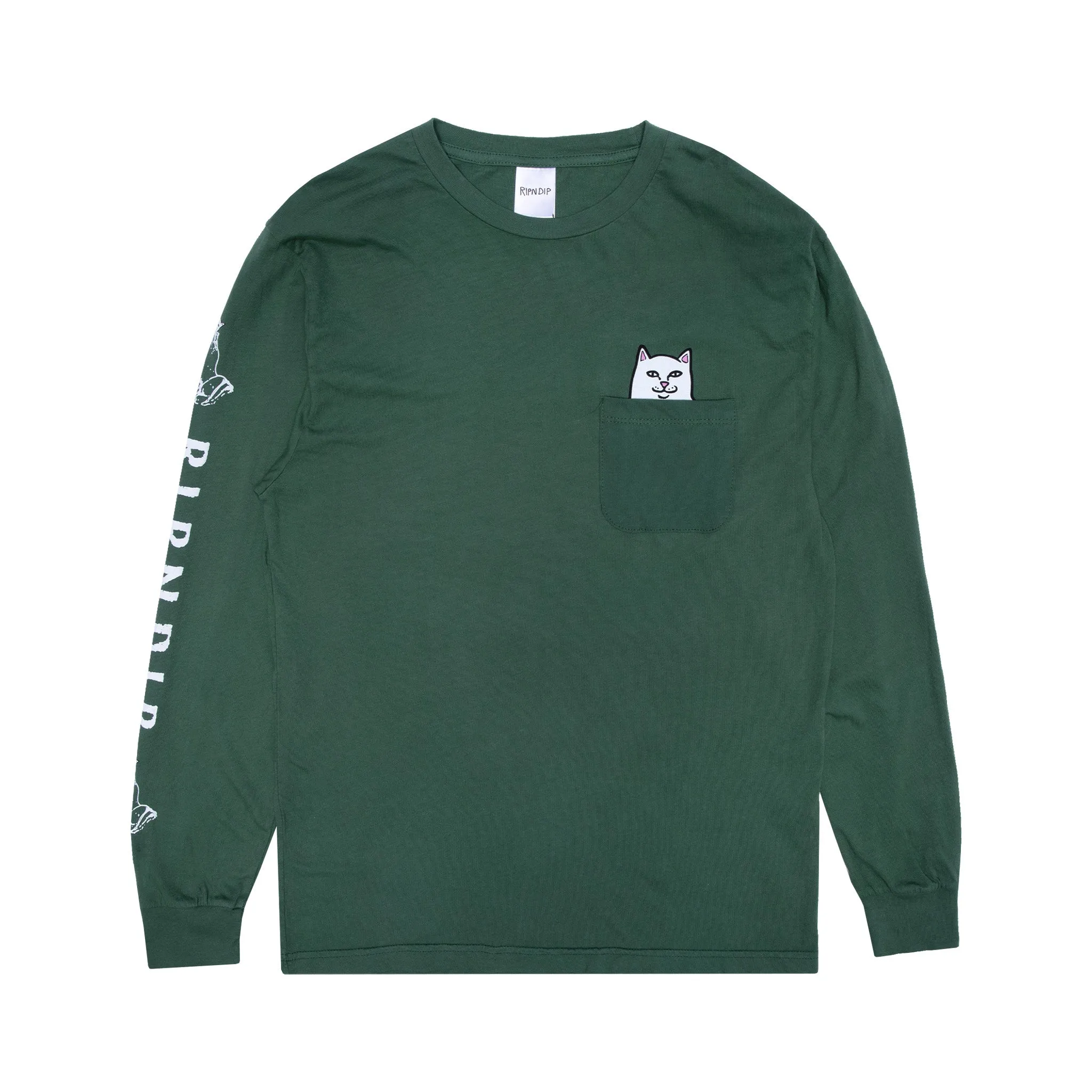 Lord Nermal Pocket Long Sleeve (Olive) sold by Ripndip