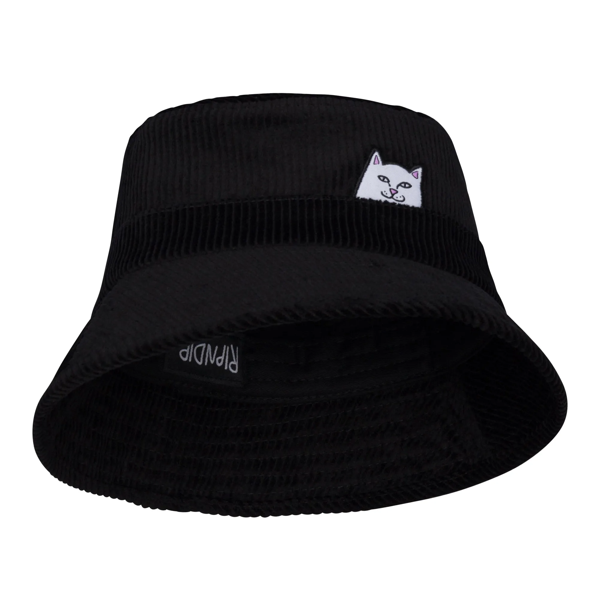 Lord Nermal Corduroy Bucket Hat (Black) sold by Ripndip product image thumbnail 4