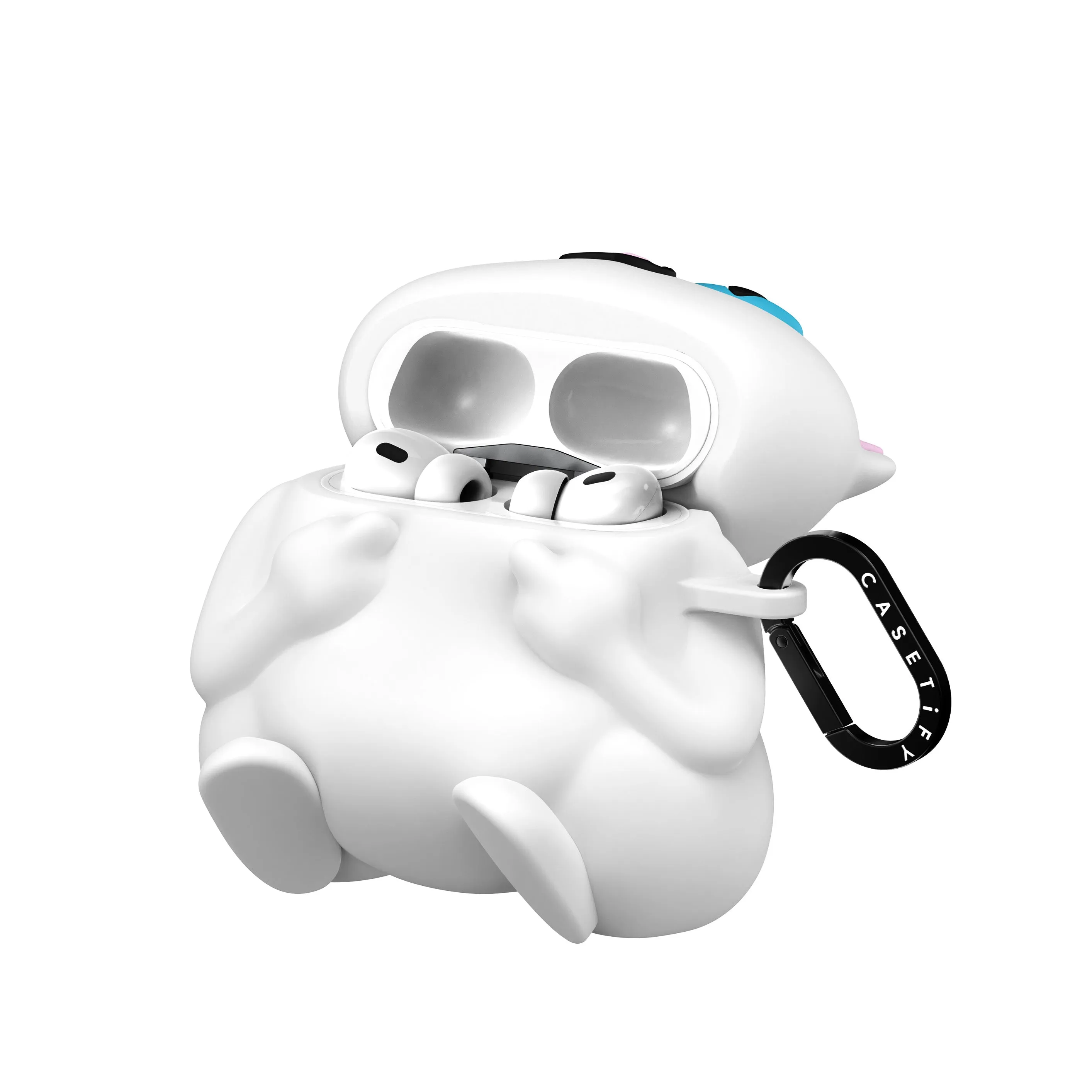 CASETiFY x Ripndip Lord Nermal 3D Airpods Pro 2 Case (White) sold by Ripndip product image thumbnail 4
