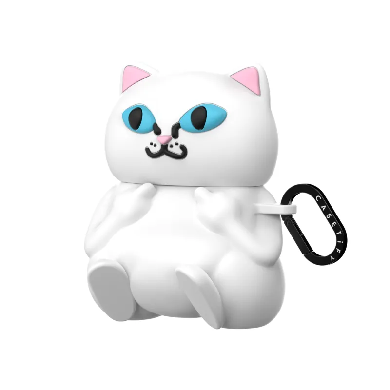CASETiFY x Ripndip Lord Nermal 3D Airpods Pro 2 Case (White) sold by Ripndip