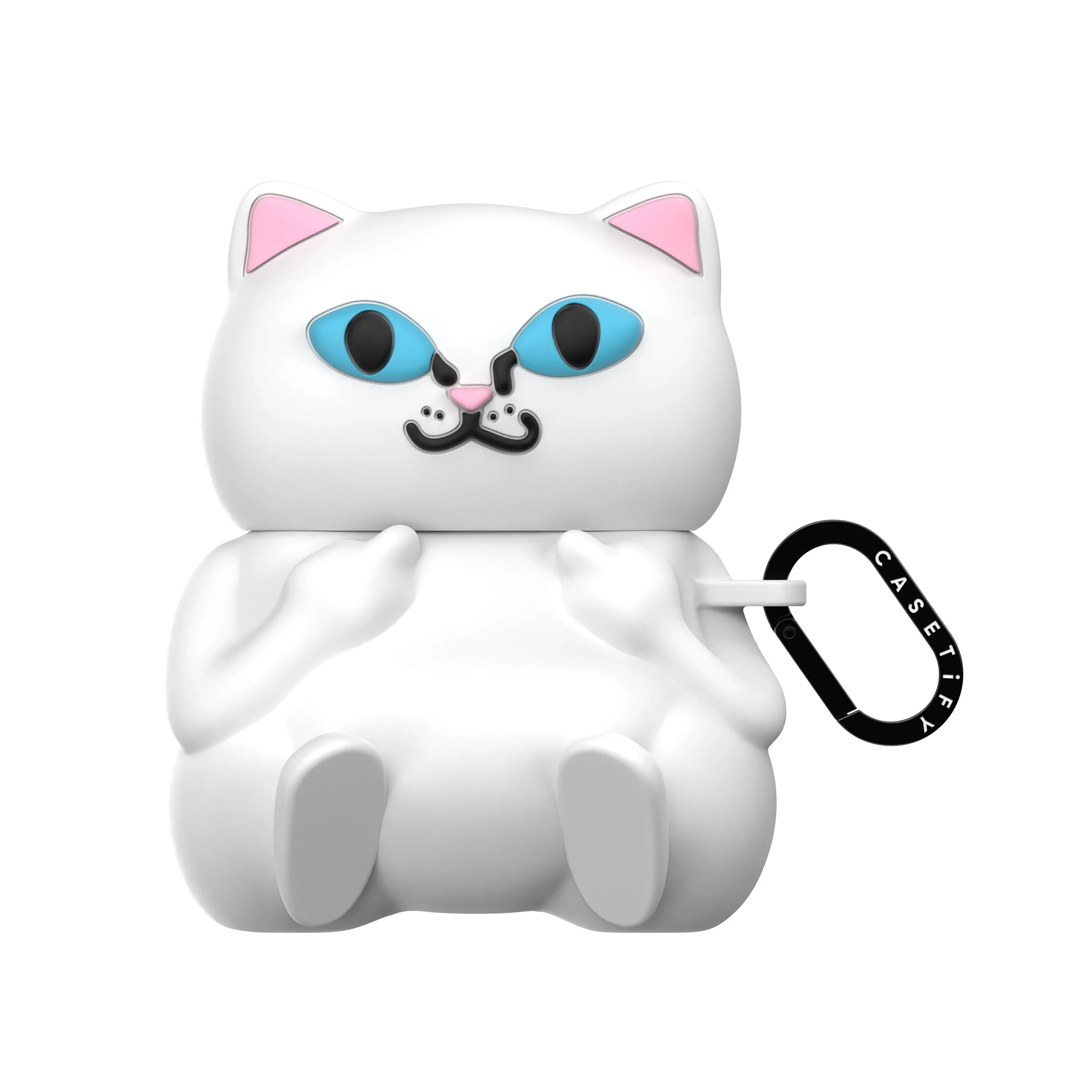 CASETiFY x Ripndip Lord Nermal 3D Airpods Pro 2 Case (White) sold by Ripndip product image thumbnail 5