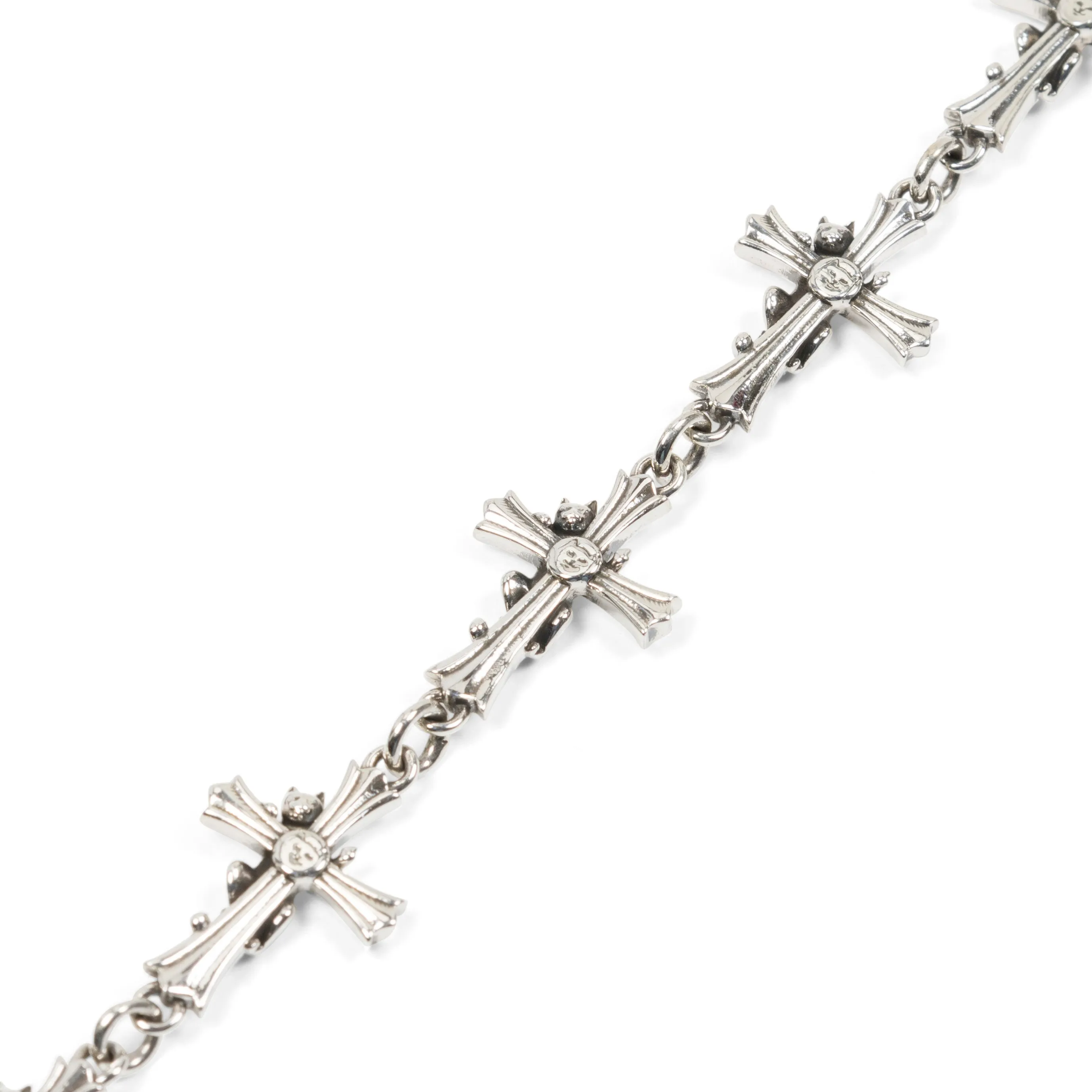 Chrome Cross Bracelet (Silver) sold by Ripndip product image thumbnail 3