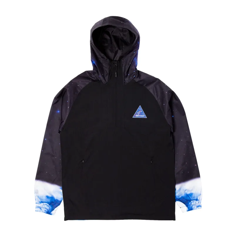 Galaxy Gypsy Anorak Jacket (Black) sold by Ripndip