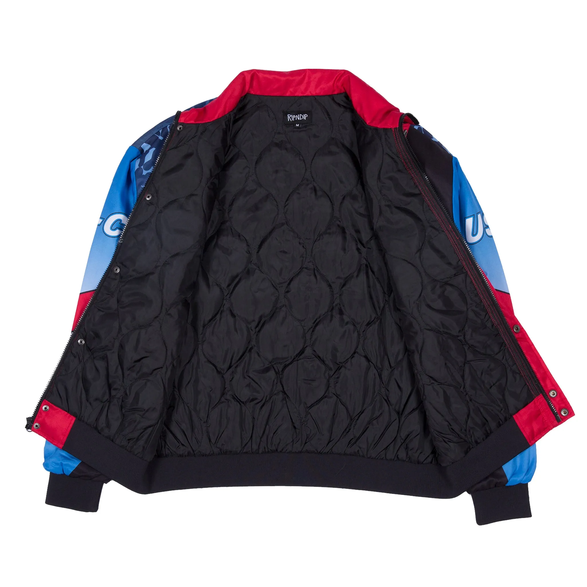 Nascar Nerm Puffy Racing Jacket (Multi) sold by Ripndip product image thumbnail 3