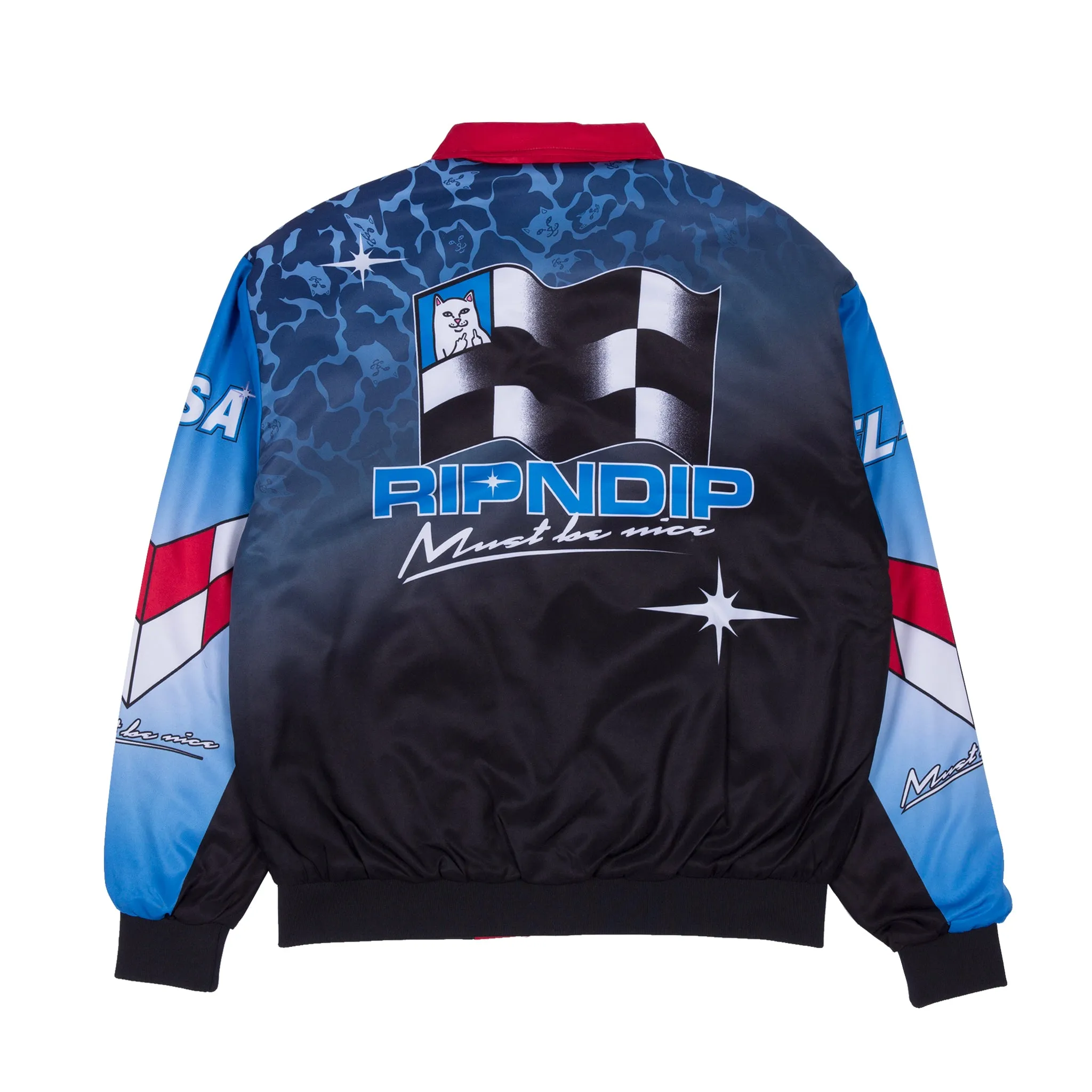 Nascar Nerm Puffy Racing Jacket (Multi) sold by Ripndip product image thumbnail 2