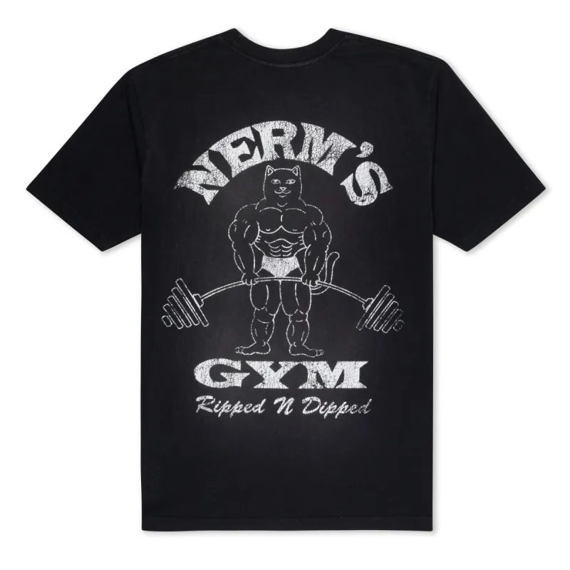 No Days Off Tee (Black Sun Fade) sold by Ripndip