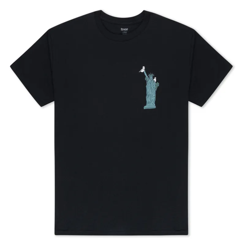 Liberty Tee (Black) sold by Ripndip