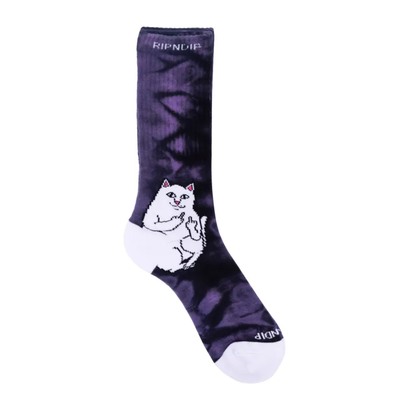 Lord Nermal Socks (Purple Lightning) sold by Ripndip