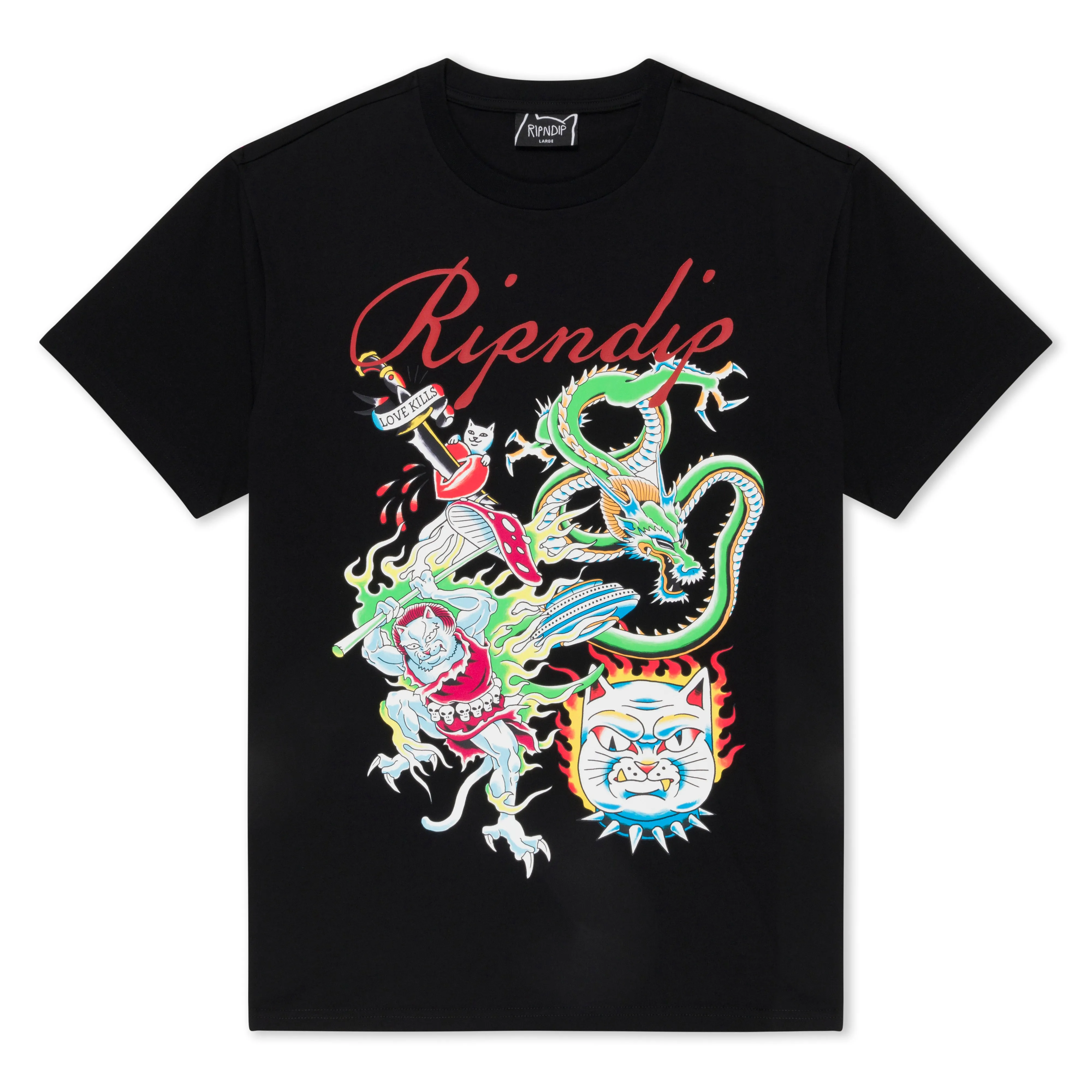 InkEd Tee (Black) sold by Ripndip