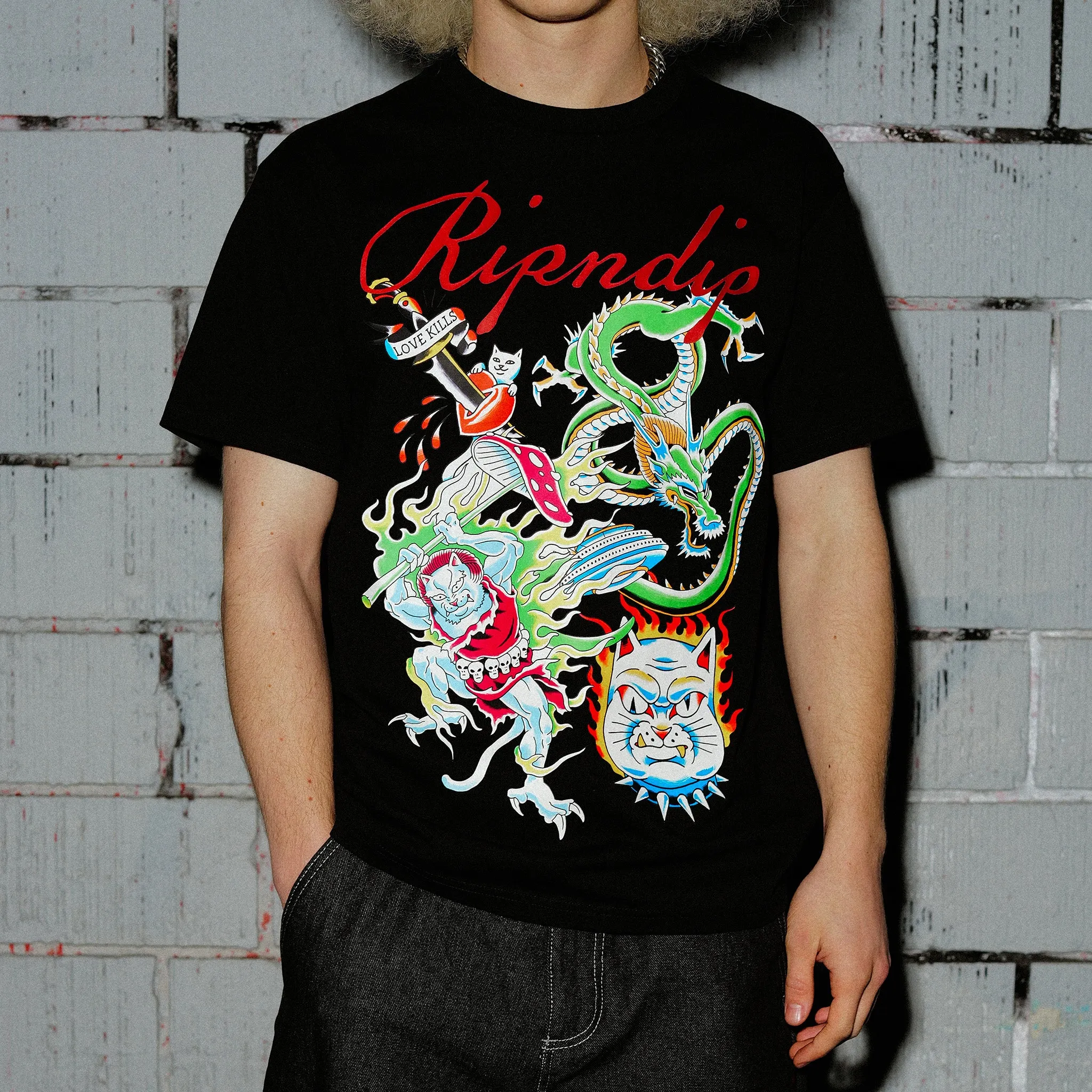 InkEd Tee (Black) sold by Ripndip product image thumbnail 2