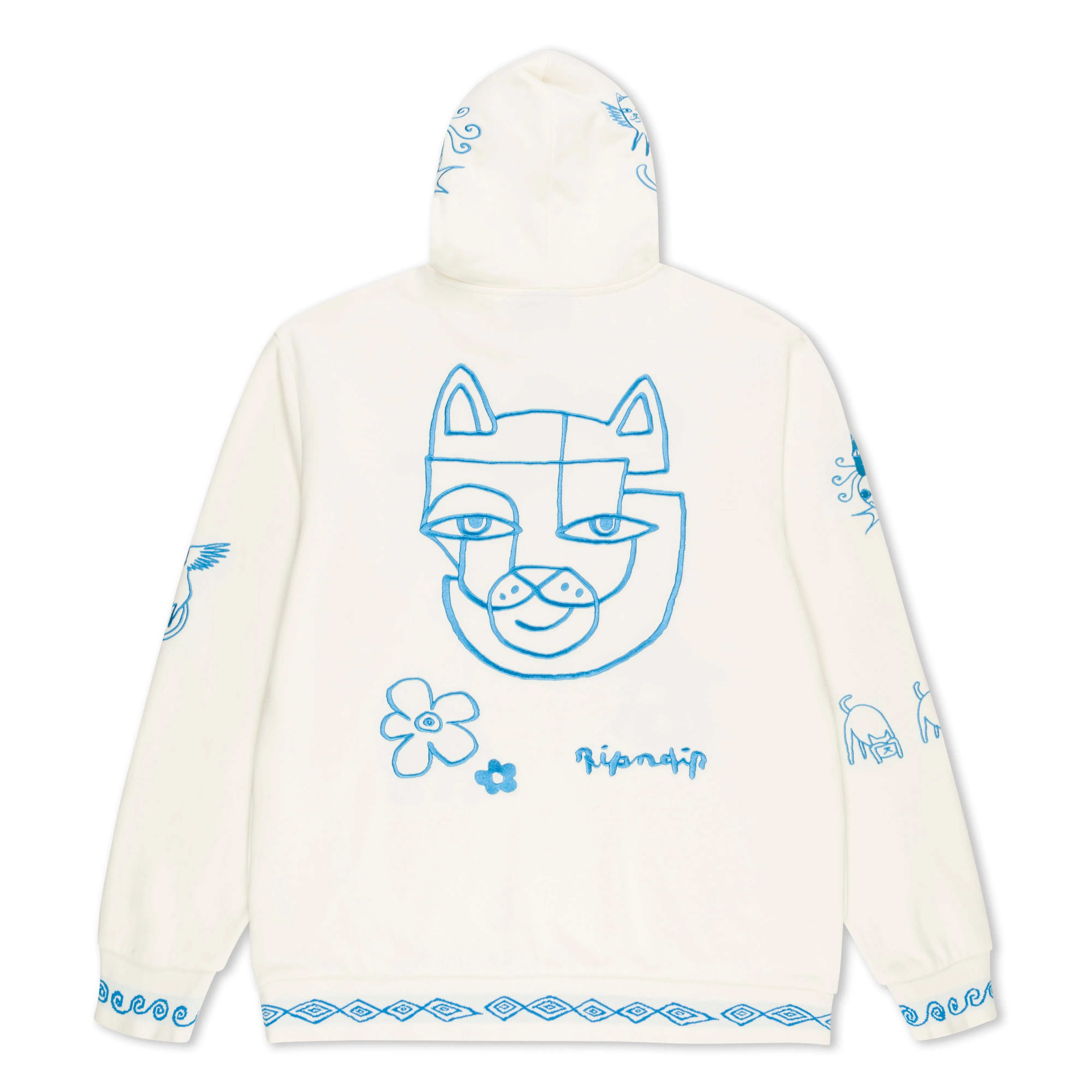Blonded Hoodie (Off White) sold by Ripndip product image thumbnail 3