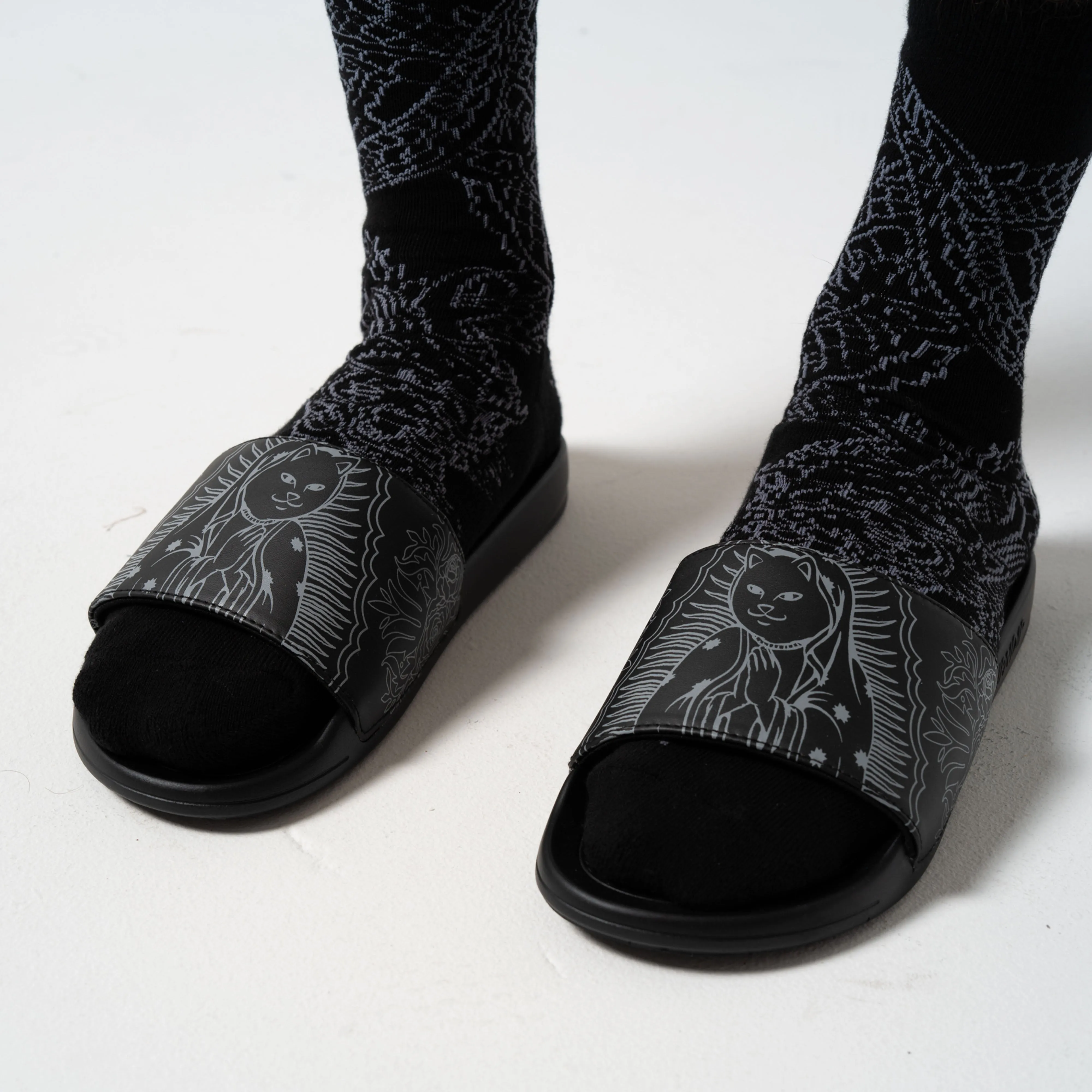 Mother Nerm Slides (Black) sold by Ripndip product image thumbnail 2