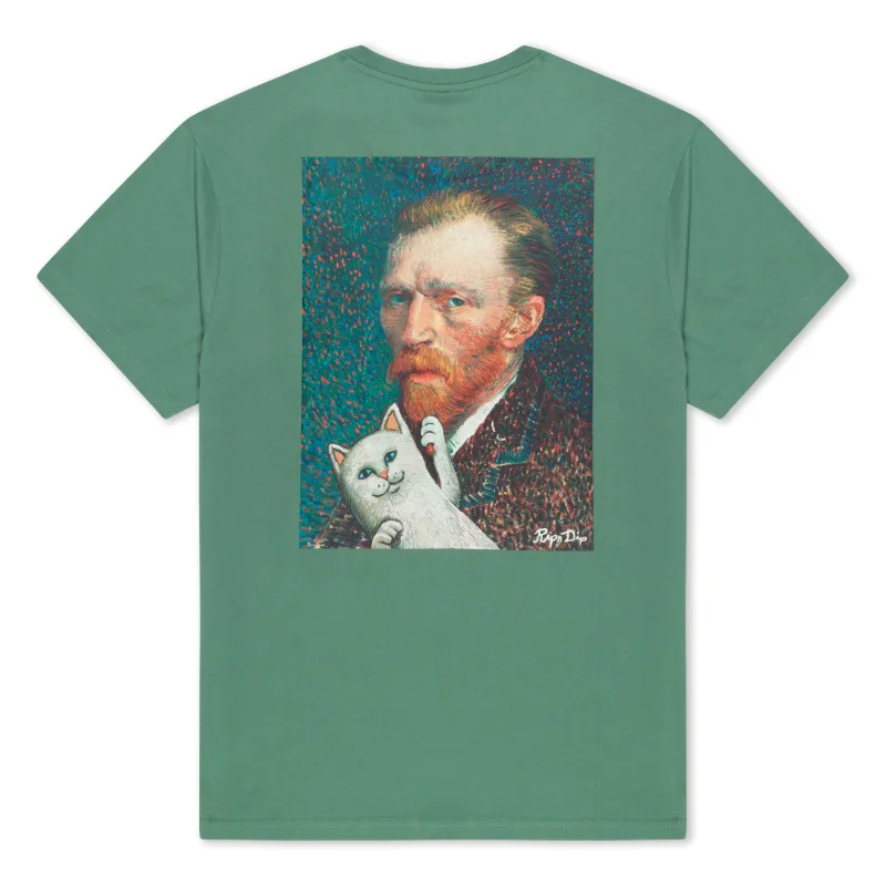 Van Nermal Tee (Olive) sold by Ripndip
