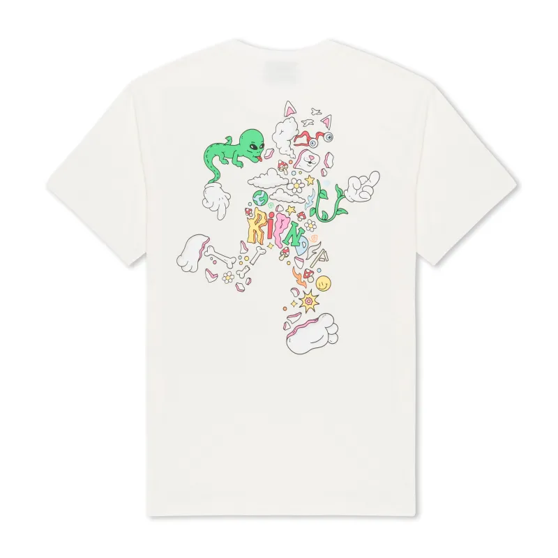 Broken Down Tee (Bone) sold by Ripndip
