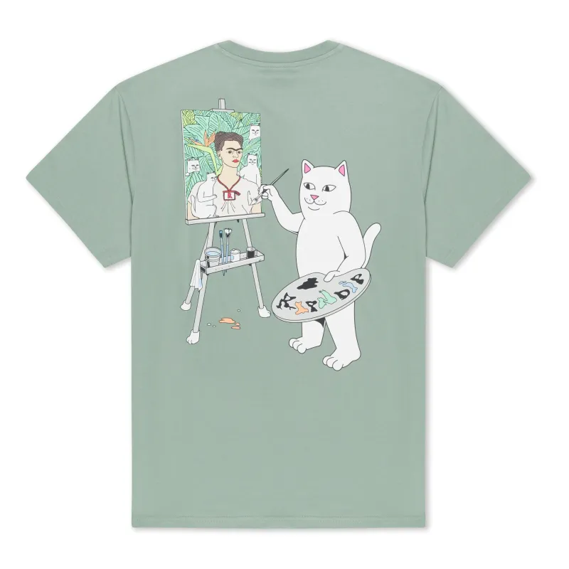 Nermal Portrait Tee (Light Forest) | Parallel