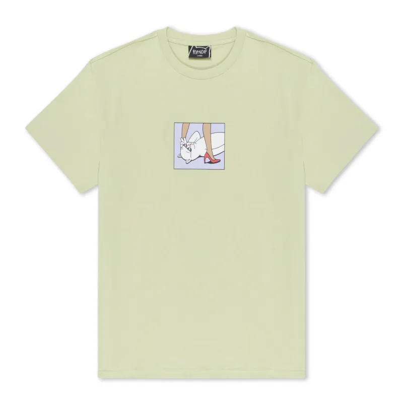 Good View Tee (Light Moss) sold by Ripndip