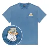 Nermal S Thompson Pocket Tee (Slate Mineral Wash) sold by Ripndip