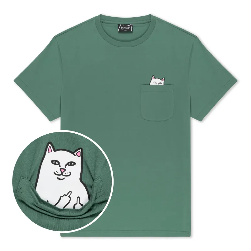 Lord Nermal Pocket Tee (Dark Olive) sold by Ripndip