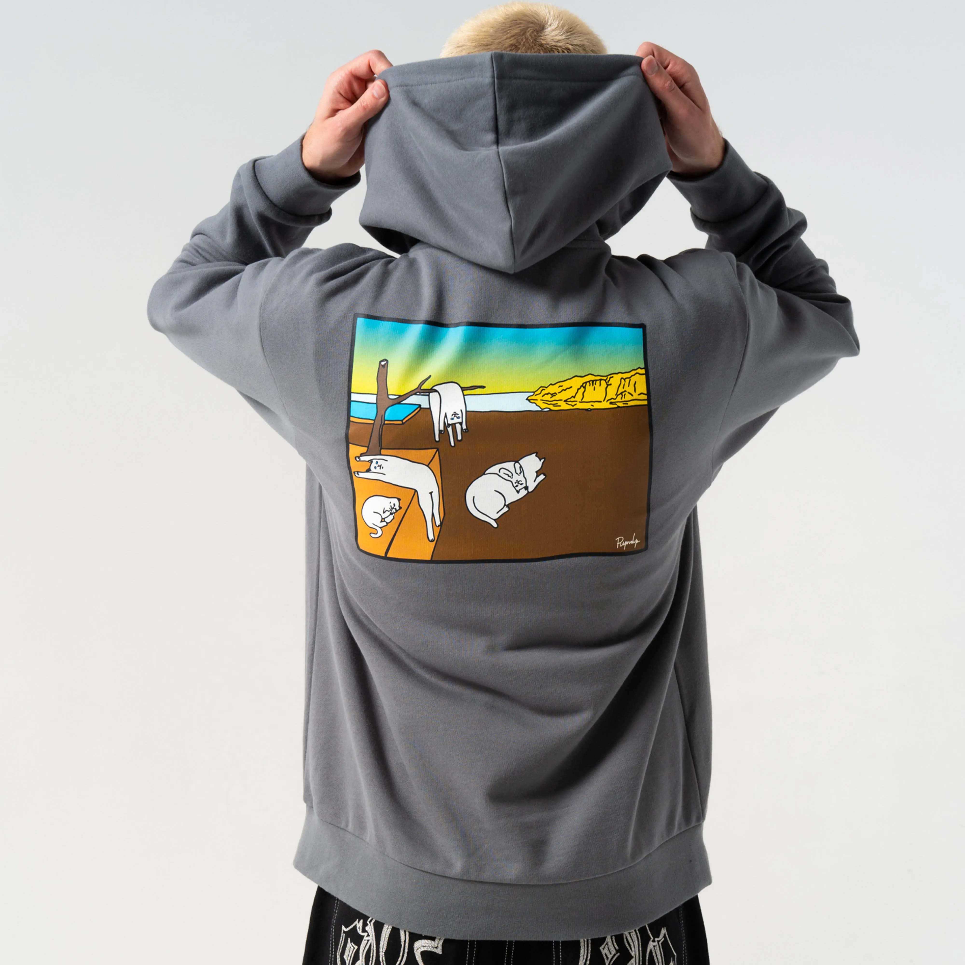 Nermali Hoodie (Charcoal) sold by Ripndip product image thumbnail 2