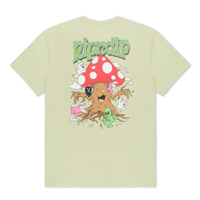 Playground Tee (Light Moss) sold by Ripndip