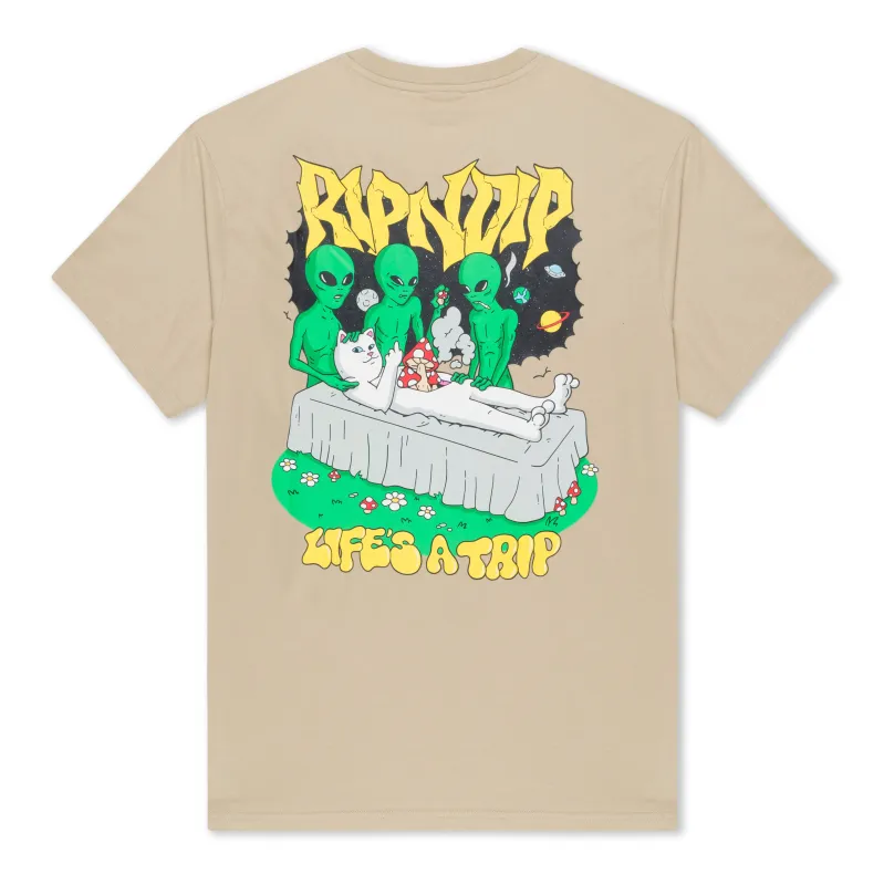 Harvest Tee (Khaki) sold by Ripndip