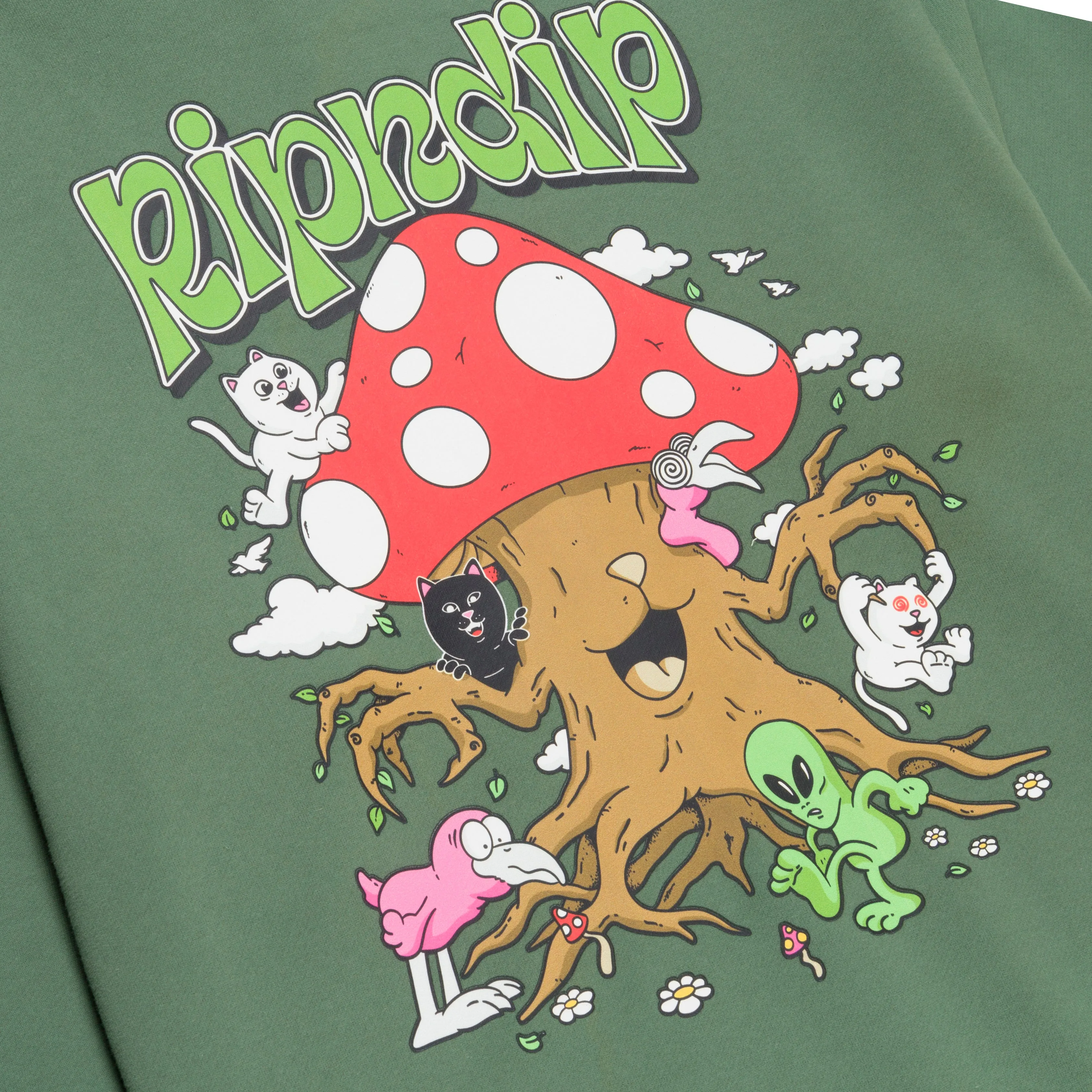 Playground Hoodie (Light Olive) sold by Ripndip product image thumbnail 4