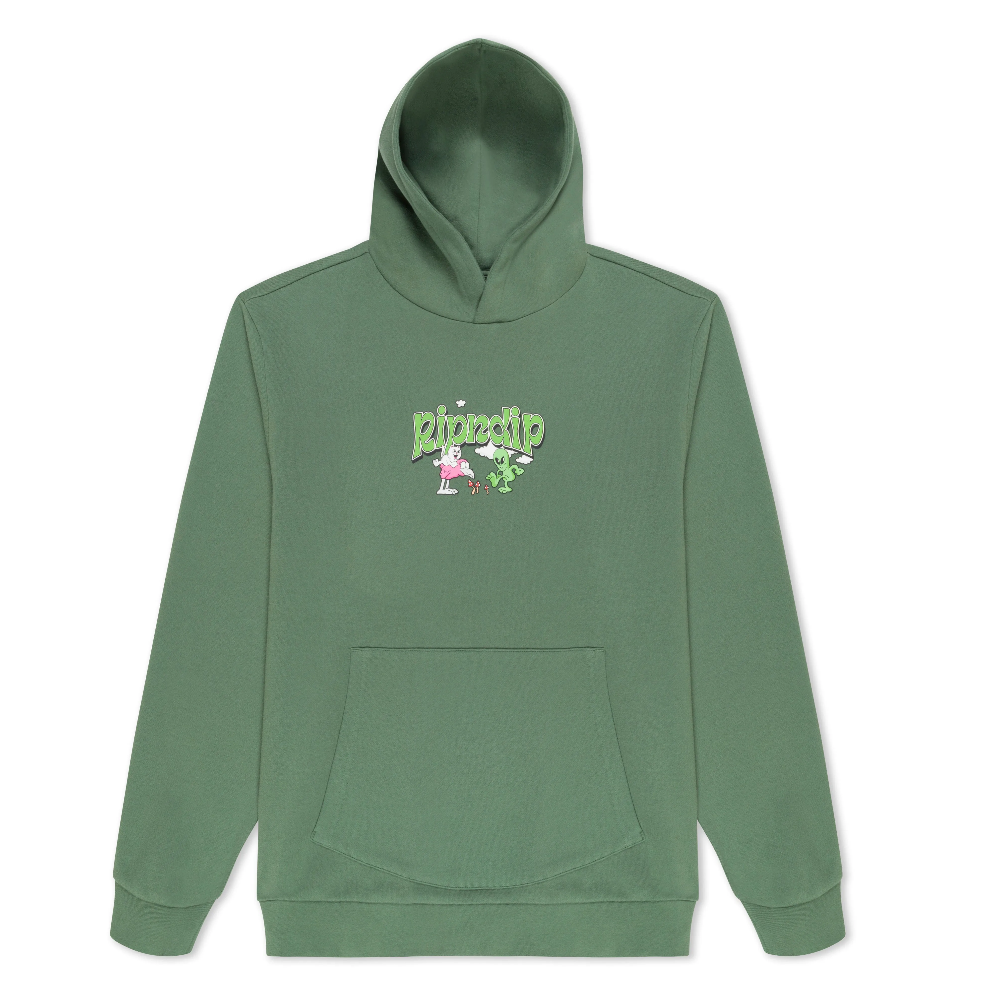 Playground Hoodie (Light Olive) sold by Ripndip