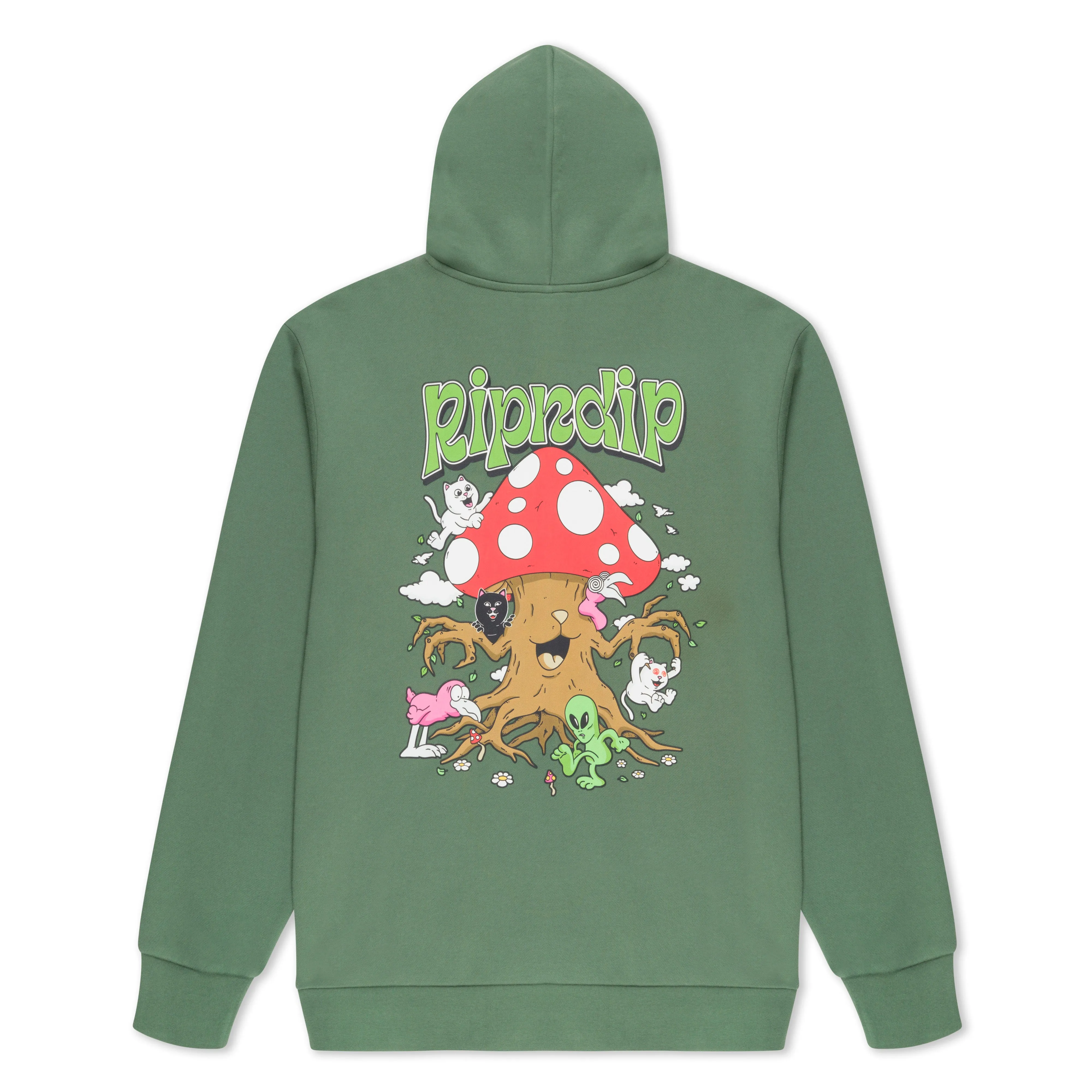 Playground Hoodie (Light Olive) sold by Ripndip product image thumbnail 3