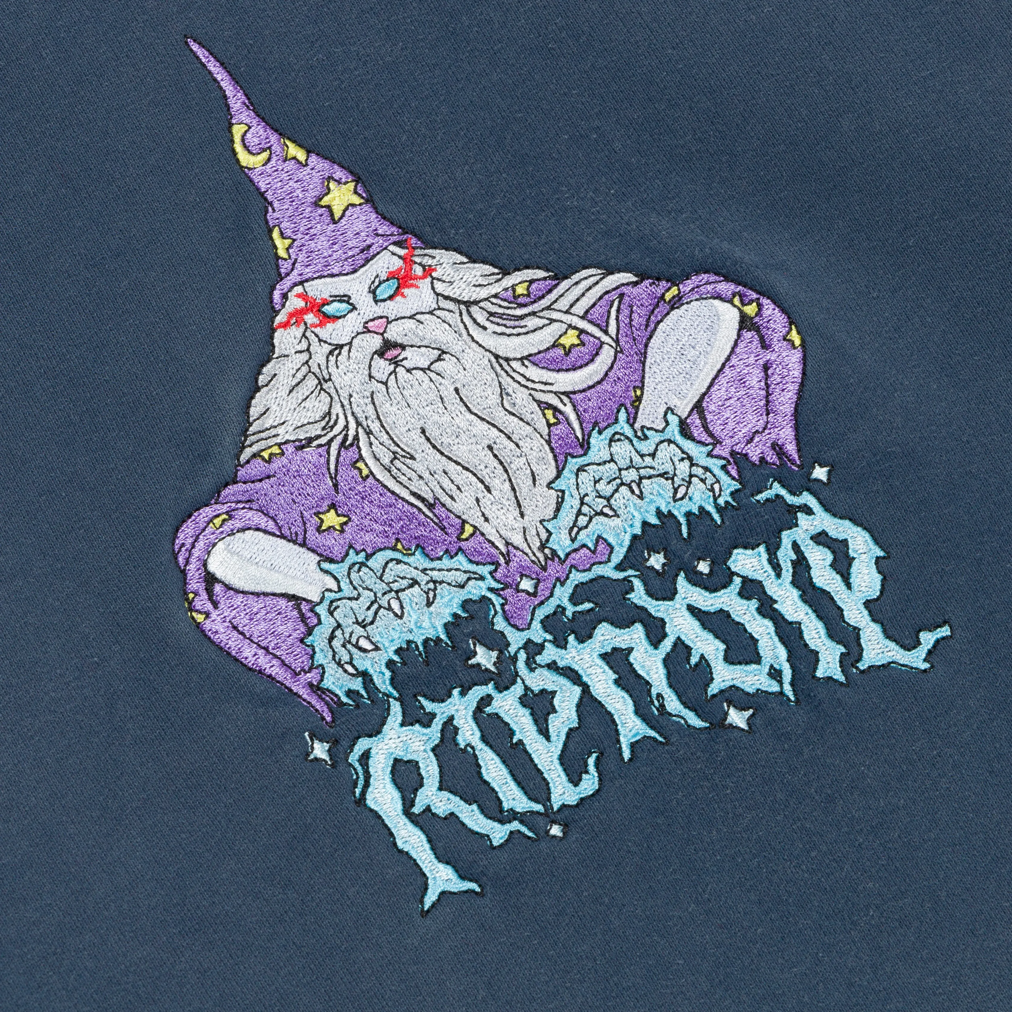Oracle Double Hood Hoodie (Navy Mineral Wash) sold by Ripndip product image thumbnail 5