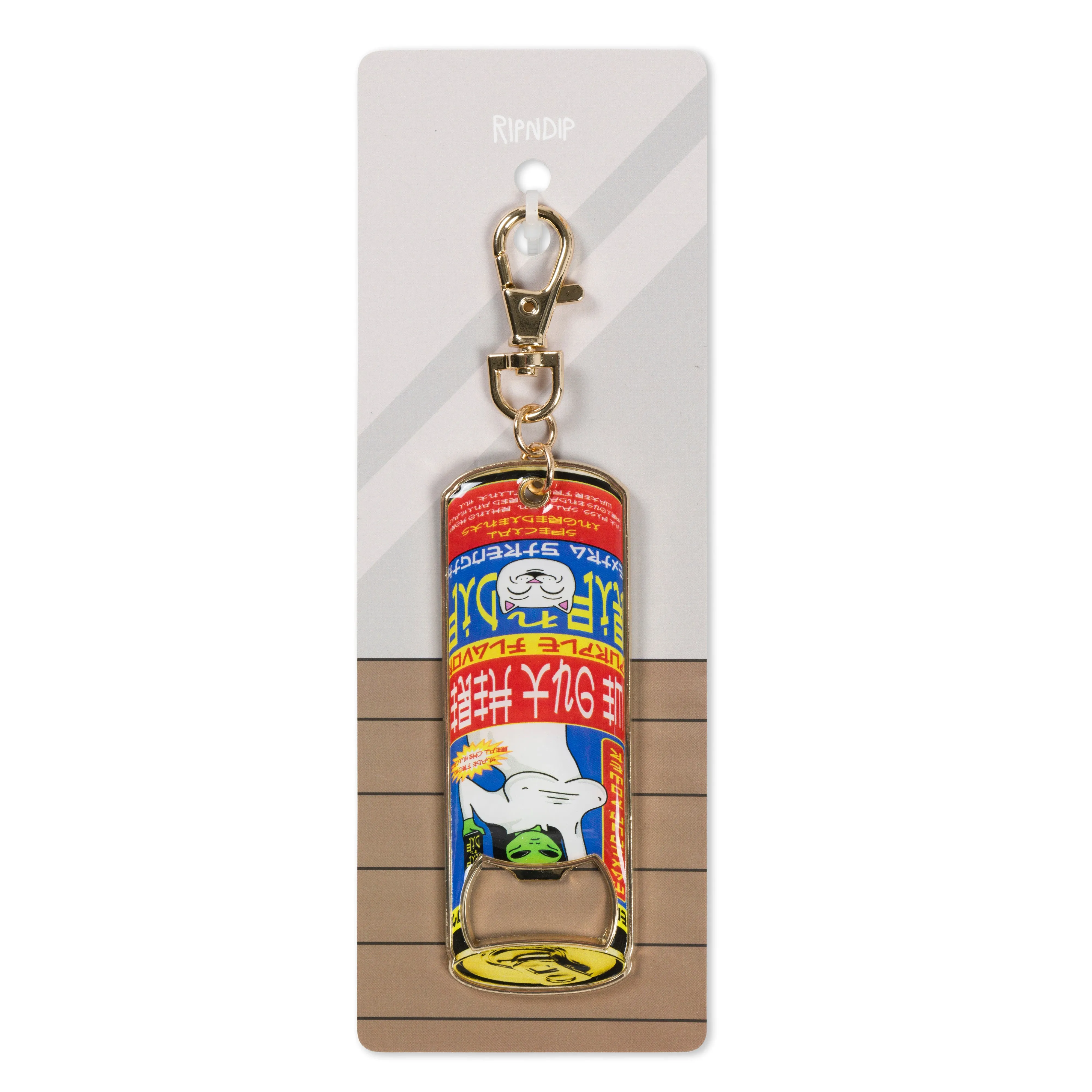 Nerms Cans Bottle Opener Key Chain (Multi) sold by Ripndip product image thumbnail 5
