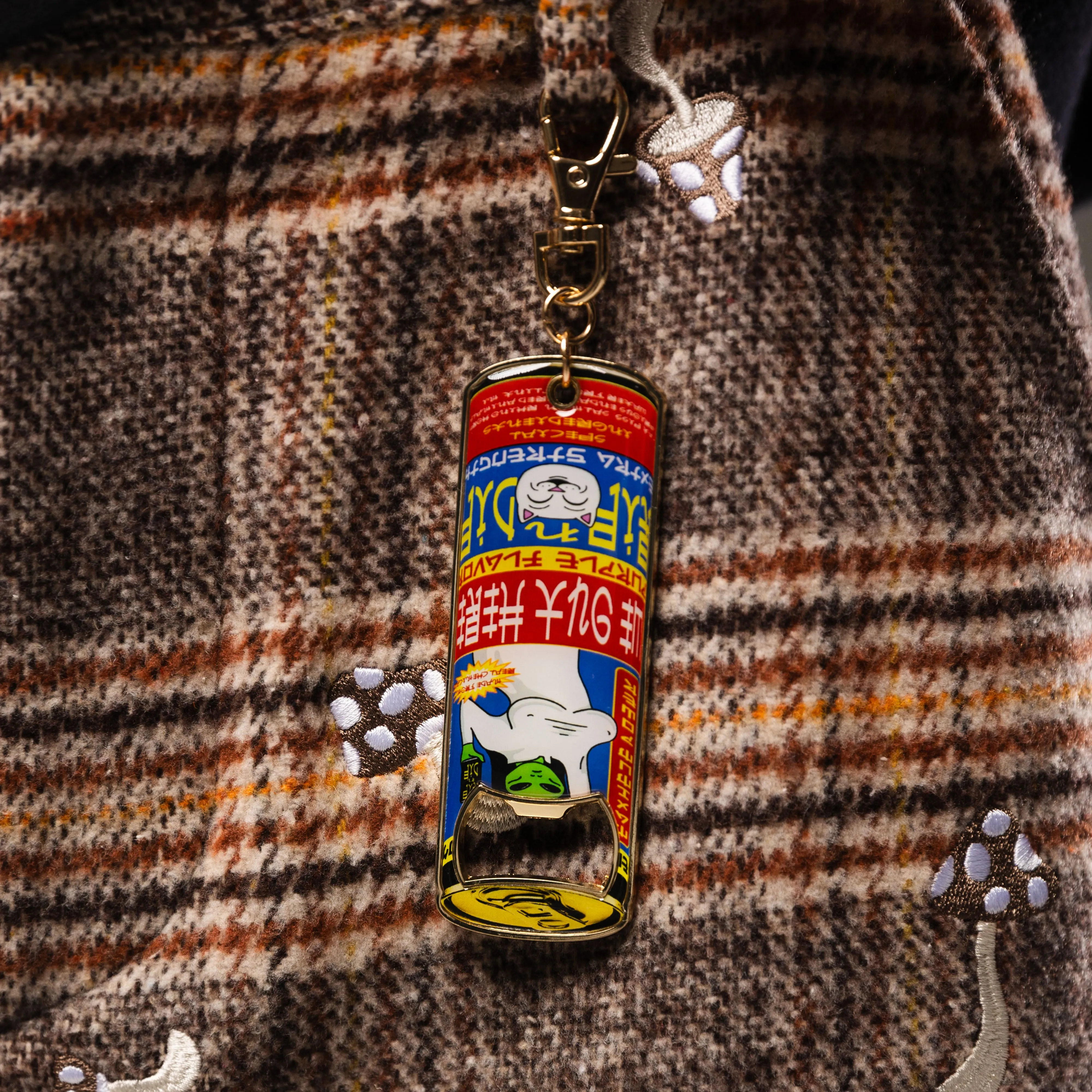 Nerms Cans Bottle Opener Key Chain (Multi) sold by Ripndip product image thumbnail 3