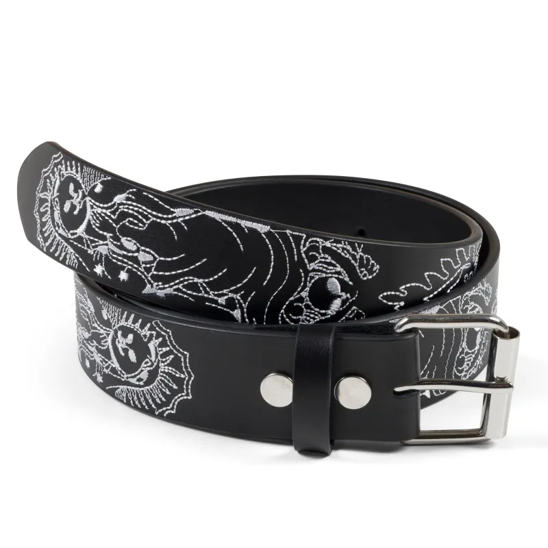 Mother Nerm Leather Belt (Black) made by Ripndip