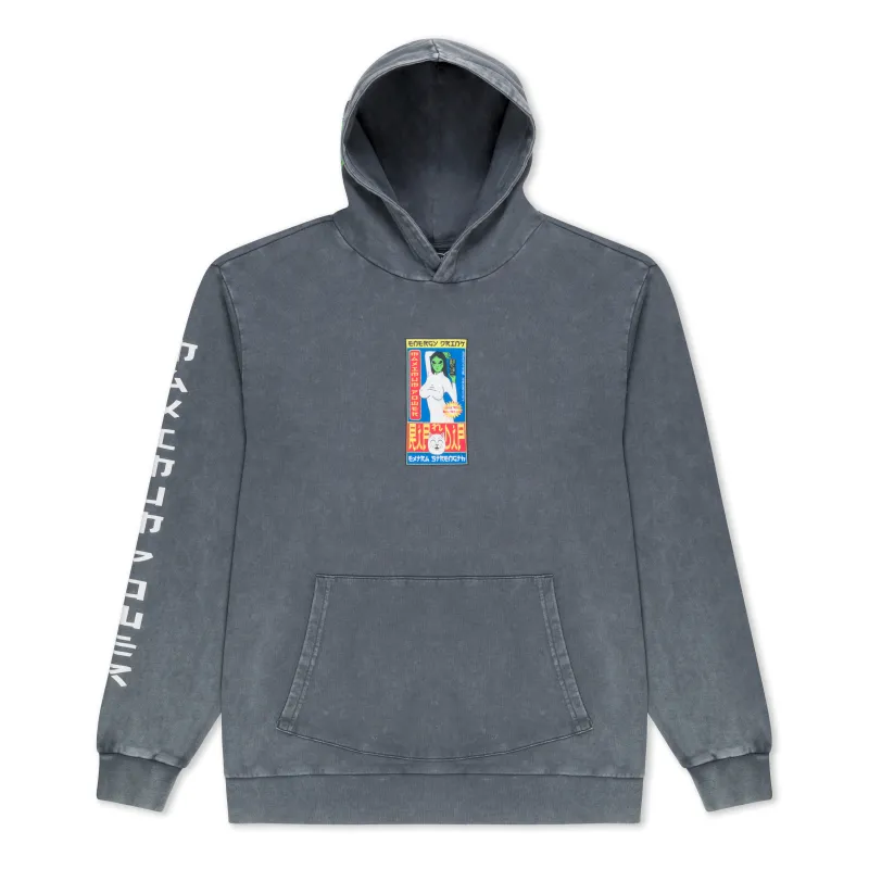 Nerms Cans Hoodie (Charcoal Vintage Wash) sold by Ripndip
