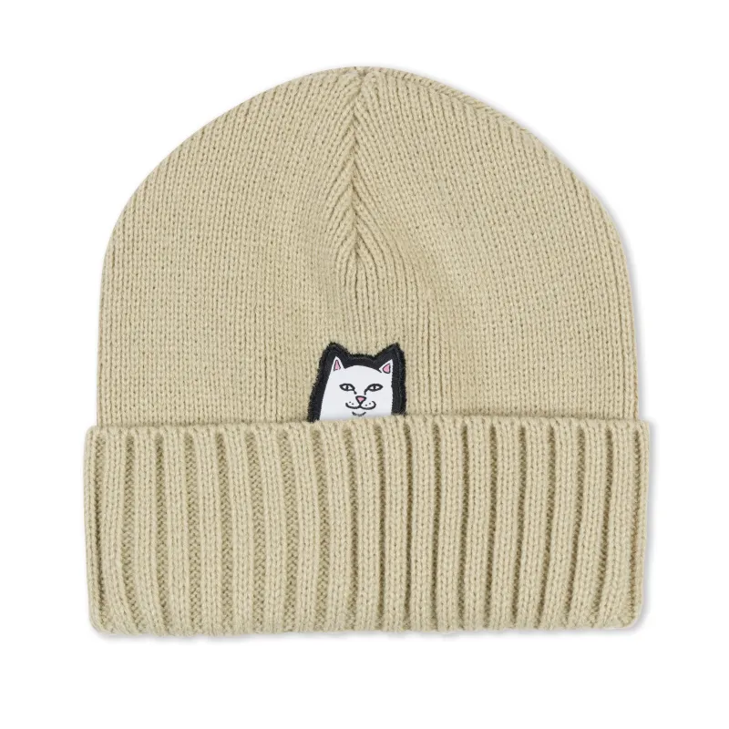 Lord Nermal Beanie (Light Moss) made by Ripndip