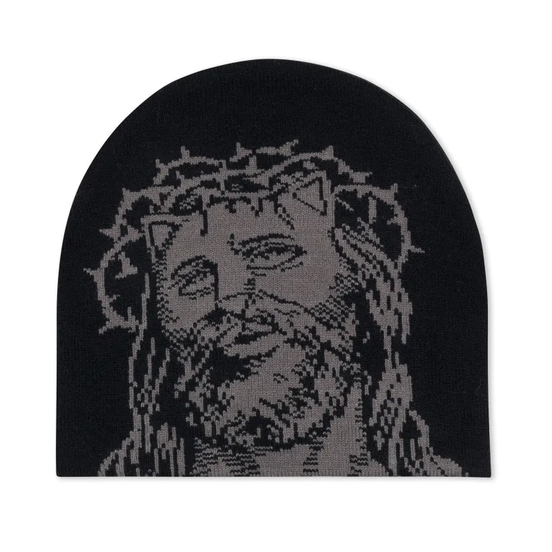 Lord Savior Skull Beanie (Black) made by Ripndip