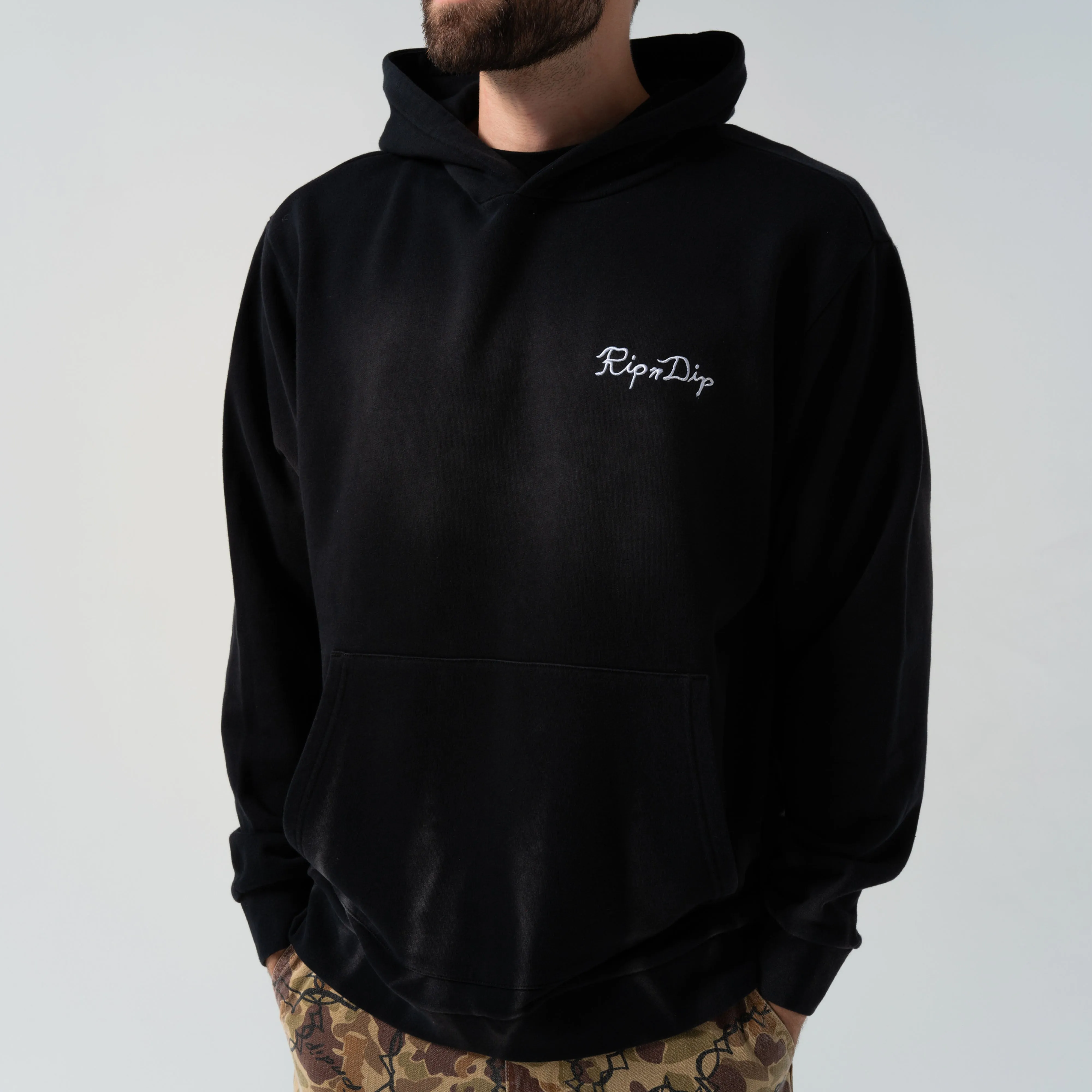 Ripnlit Hoodie (Black Vintage Wash) sold by Ripndip product image thumbnail 2