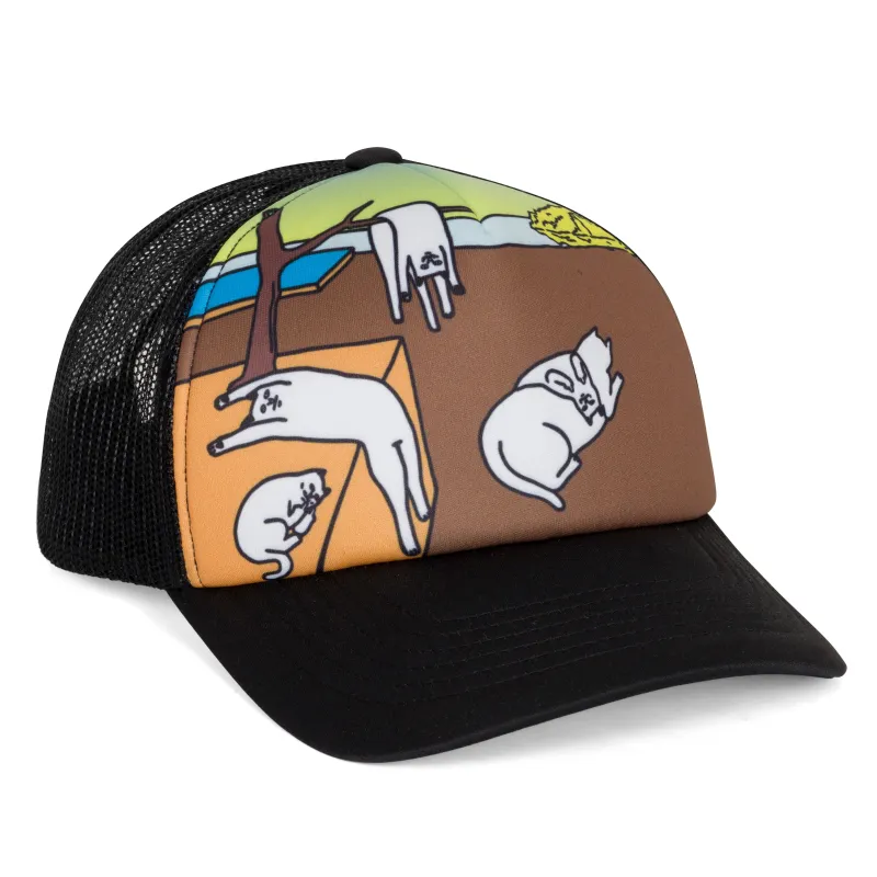 Nermali Trucker Hat (Black) sold by Ripndip
