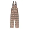 Euphoria Plaid Overalls (Brown Plaid) sold by Ripndip