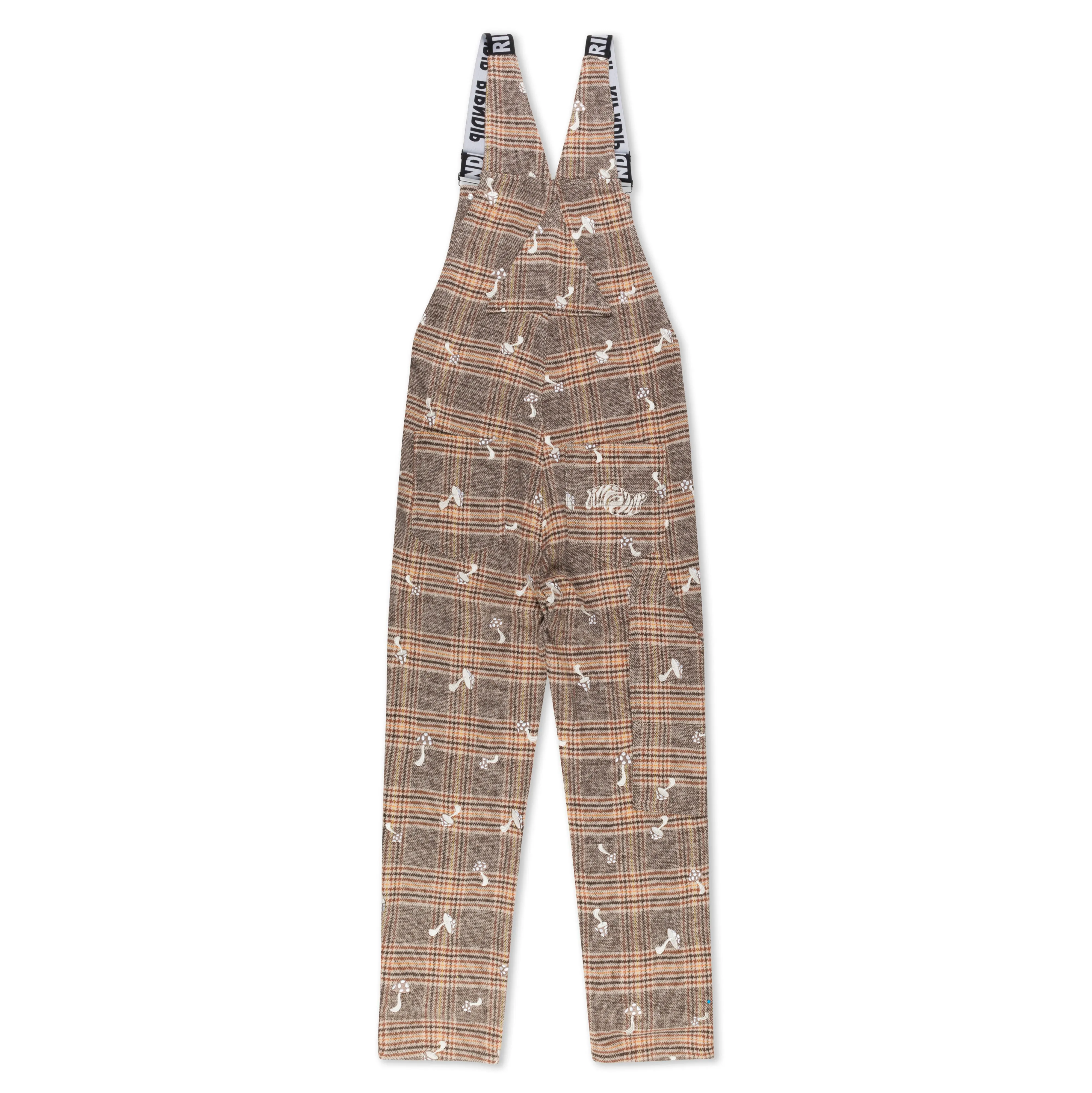 Euphoria Plaid Overalls (Brown Plaid) sold by Ripndip product image thumbnail 4