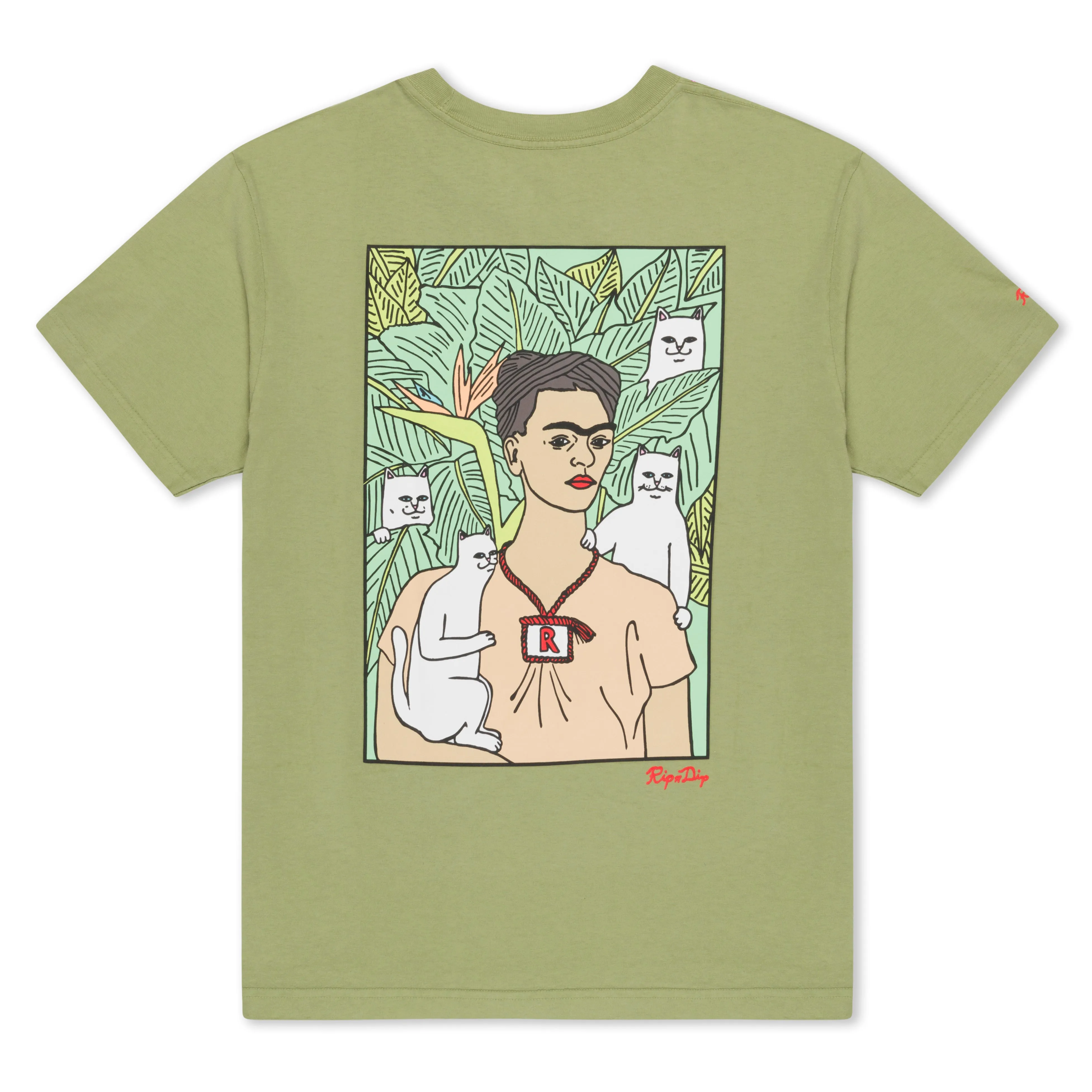 Nermal Portrait Tee (Light Forest) | Parallel